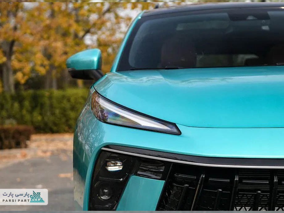 نقد و بررسی و مشخصات فنی لاماری ایما (دانگ فنگ T5 EVO) Lamari Eama Close Front