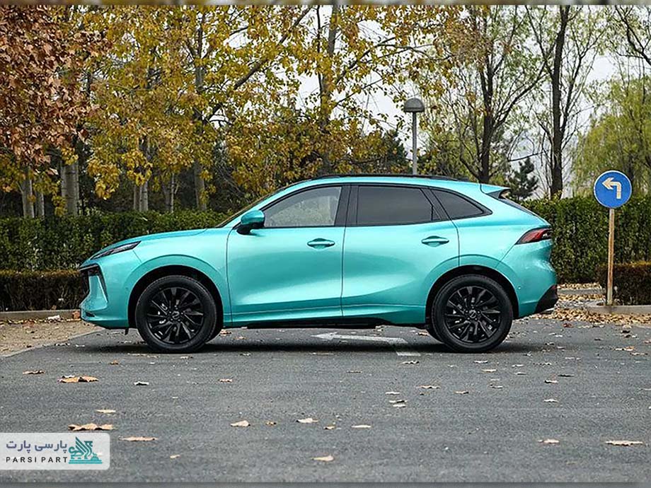 نقد و بررسی و مشخصات فنی لاماری ایما (دانگ فنگ T5 EVO) نمای جانبی لاماری ایما