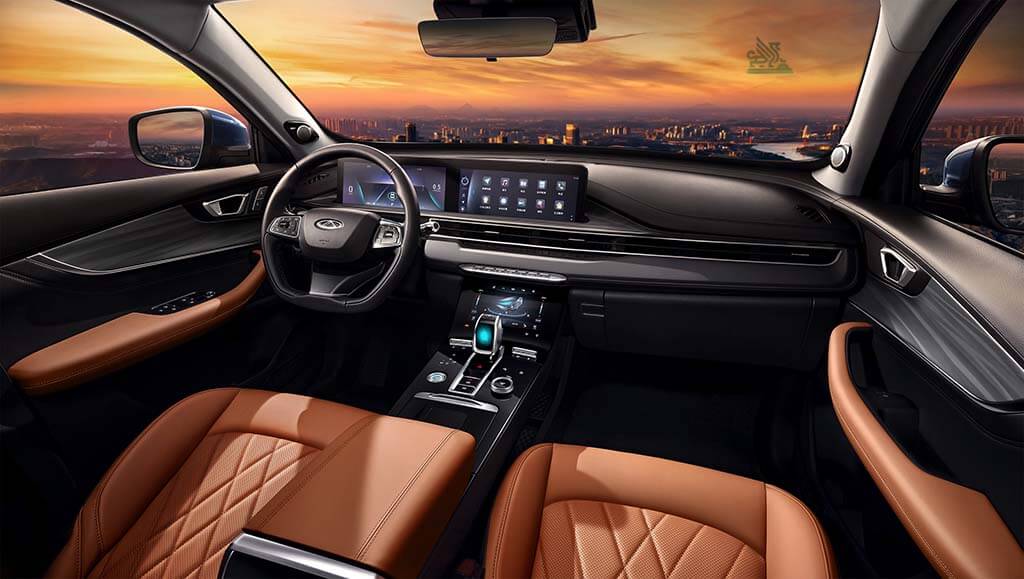 بررسی خودروی تیگو 8 پرو مکس + مشخصات فنی Tiggo 8 pro max Interior